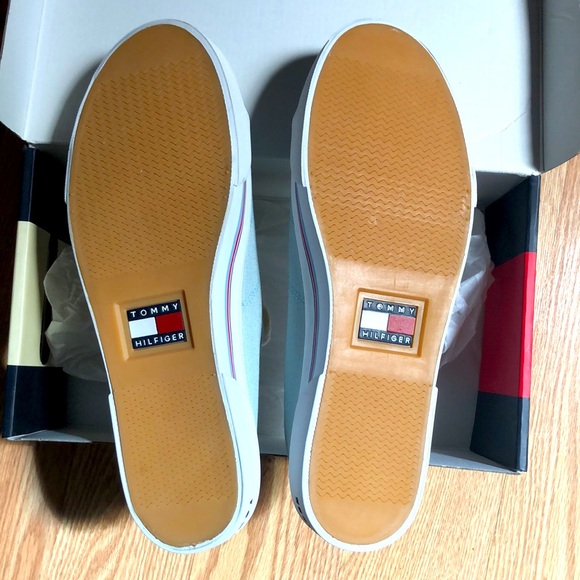 Tommy Hilfiger woman’s Tisbury Mule Sky Blue new size 11 - Picture 3 of 7